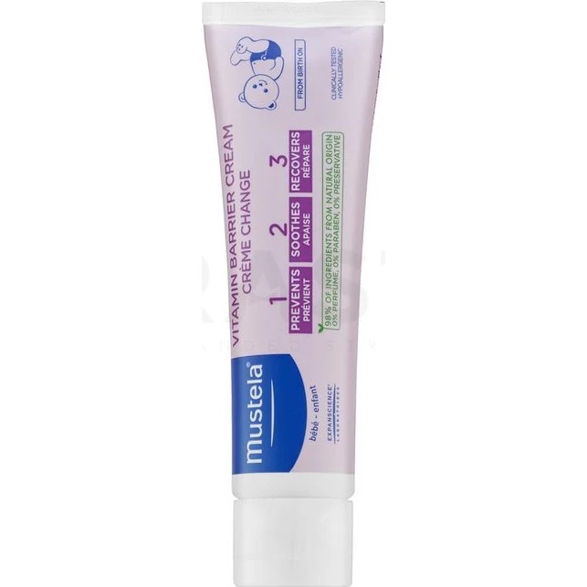 Mustela Bébé 1 2 3 Vitamine Barrièrecrème 100 ml