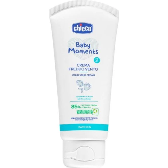 Chicco Baby Moments Beschermende Crème 50 ml zonder parabenen