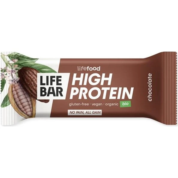 Lifefood Lifebar Proteïne Chocolade 40g BIO