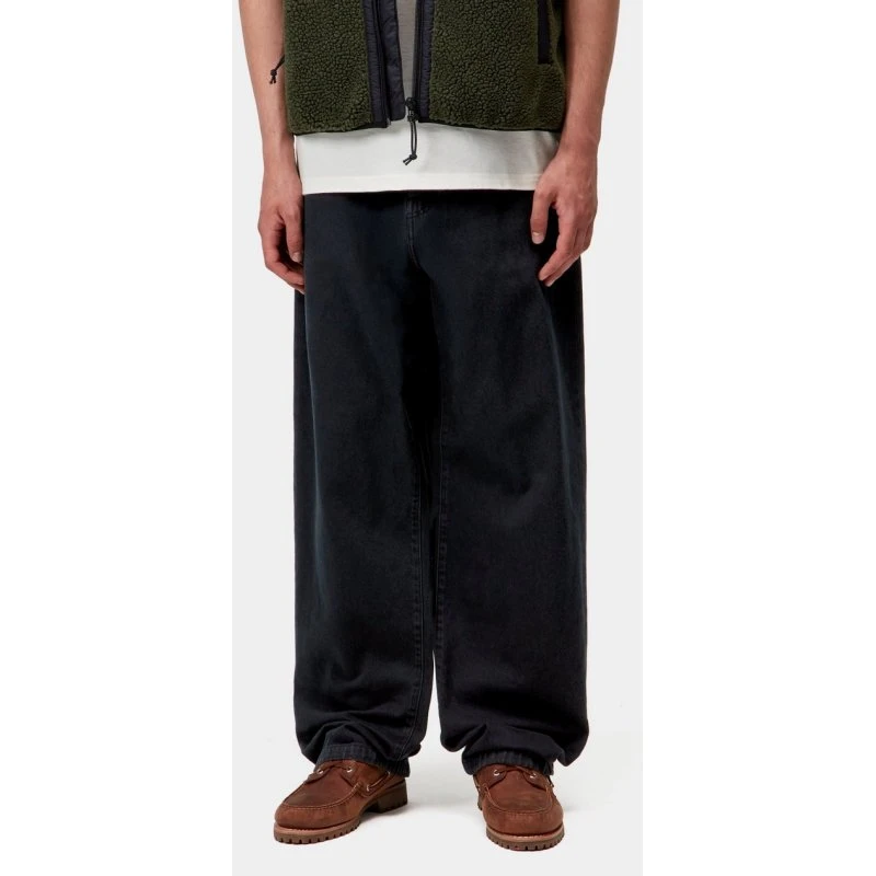 Carhartt WIP Landon Pant Blue - Herenjeans 100% Bio-Katoen