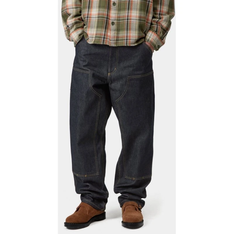 Carhartt WIP Double Knee Pant Blue Stone Bleached