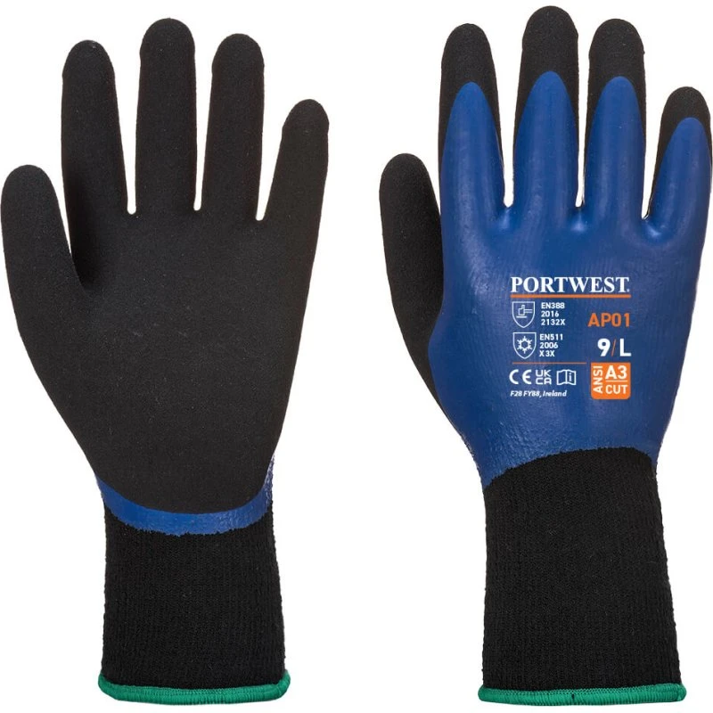 Portwest Thermo Pro Handschoen Blauw
