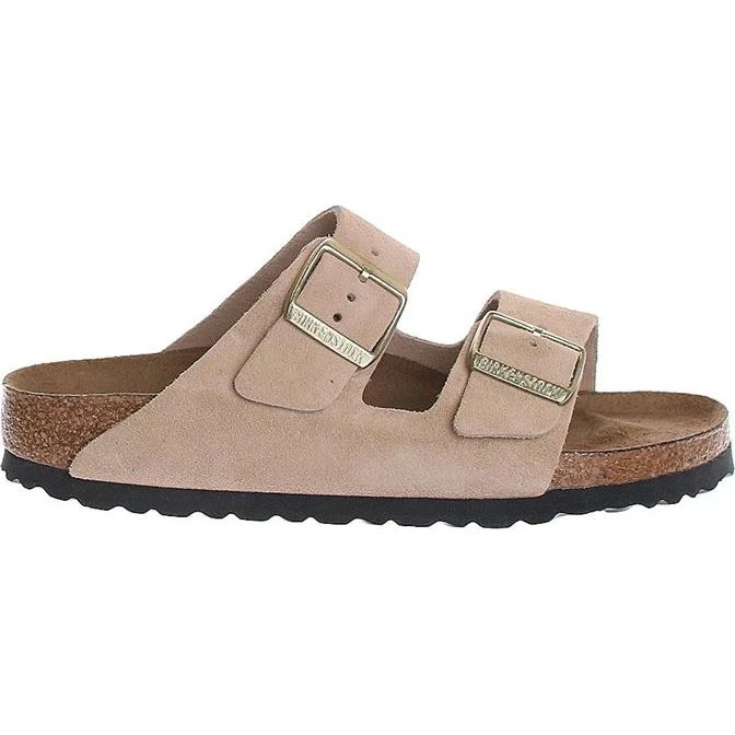 Birkenstock Arizona Suède Sandalen - Beige - Maat 41 - Smal
