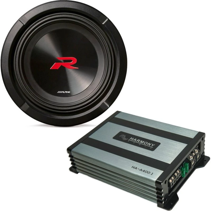 Alpine R2-W8D2 8 inch subwoofer 2x2 ohm