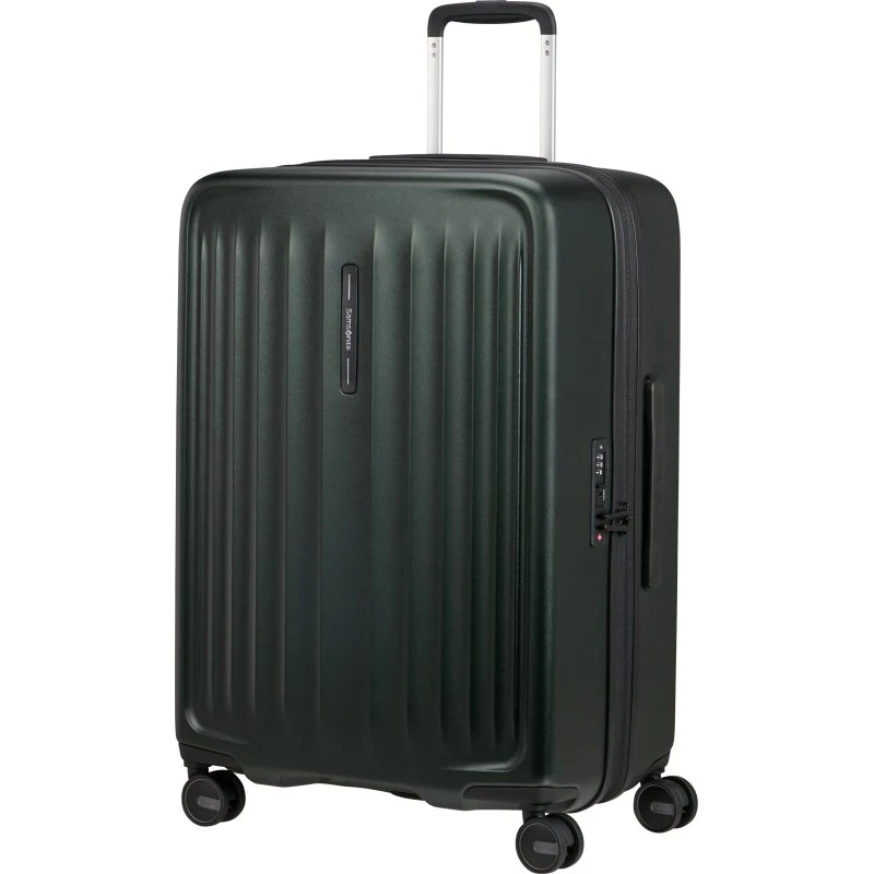 Samsonite Fyrm 67 cm hardschalige koffer, 4 wielen, donkergroen