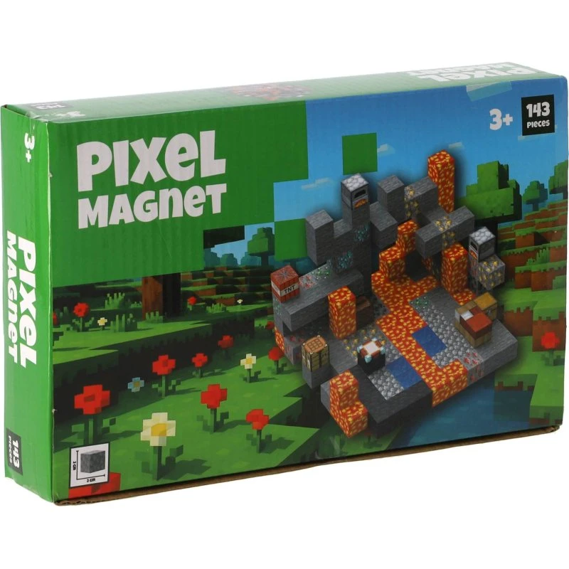 Pixel Magnet Magnetische Bouwblokken 143 Delig