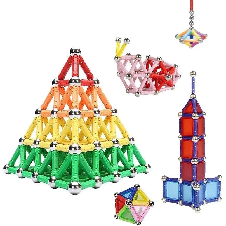 Magic Magnetic Procart 3D Magnetisch Speelgoed (230 stuks)