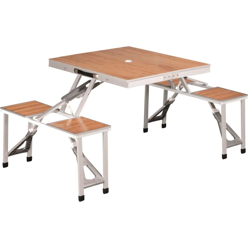 Outwell Dawson Bamboe Picknicktafel 85x136x67cm (4-persoonsset)