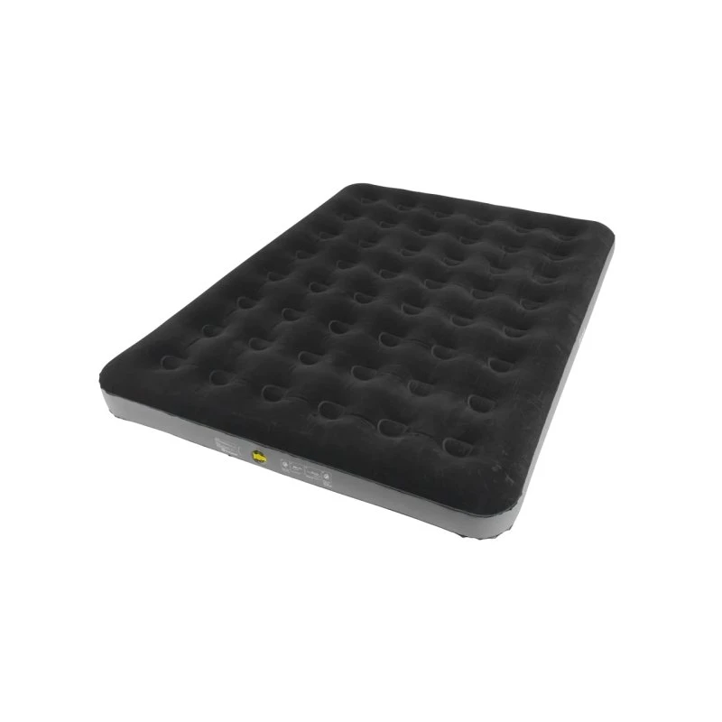 Outwell Classic King Luchtmatras 200 x 150 cm zwart/grijs