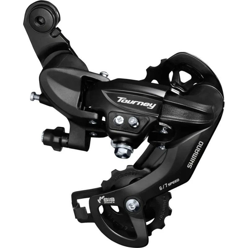 Shimano Tourney TY300 Achterderailleur 6/7v Zwart