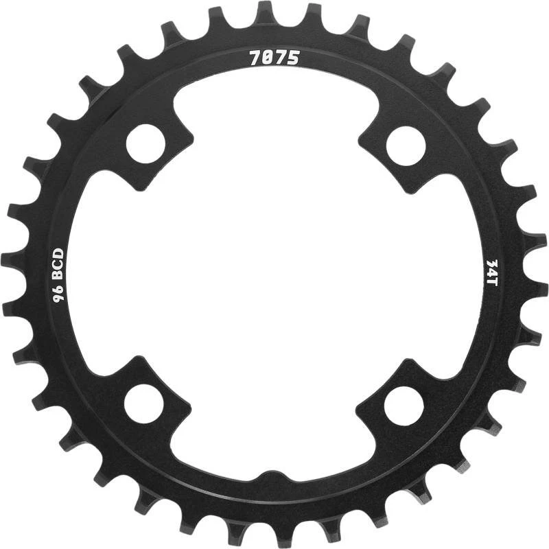 Sunrace CRMX Kettingblad 34t, 96mm BCD, Zwart
