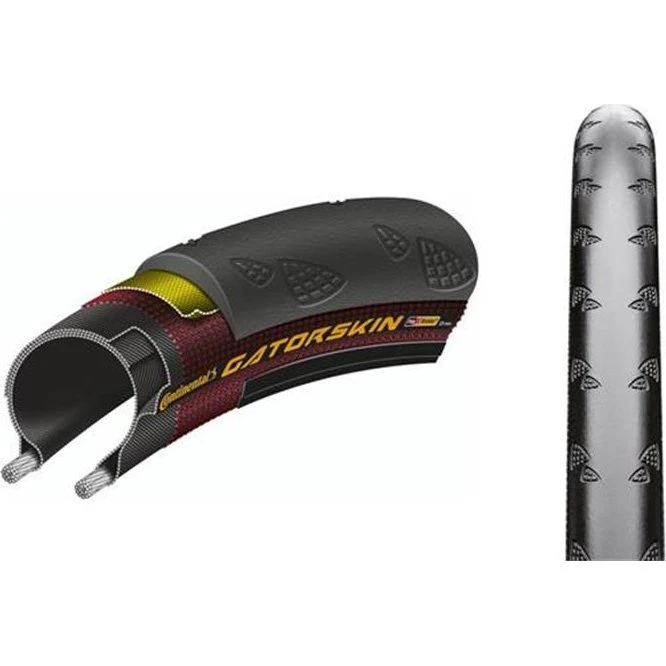 Continental Gatorskin Vejcykel Dæk Rigid - Zwart