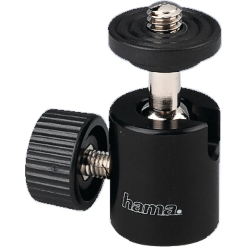 Hama Balhoofd 38 mm, Zwart, 1/4" Schroefdraad