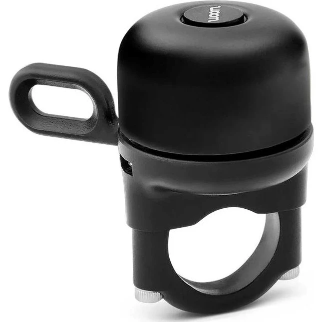 Woom Zwart Alu-Fietsbel met Duimbediening