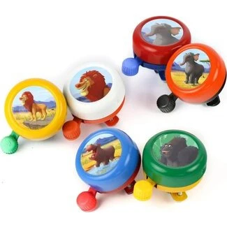 Widek Animal Kingdom Kinderfietsbel - 6 Kleuren Assortiment