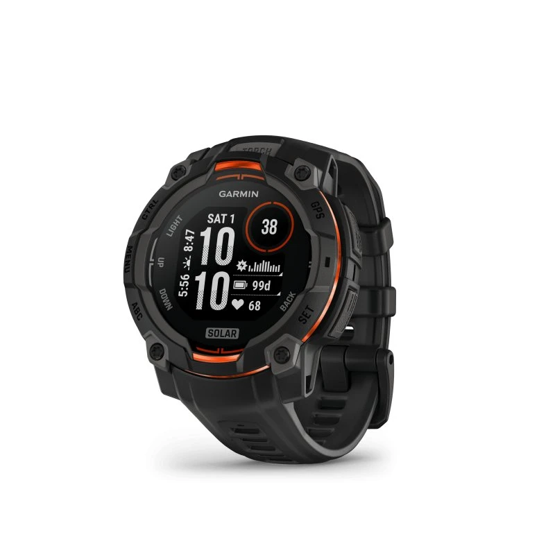 Garmin Instinct 3 45mm Solar Zwart