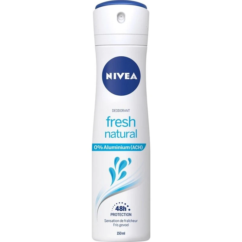 Nivea Fresh Natural Deodorant Spray 150ml (0% Aluminium)