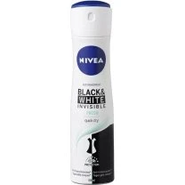 Nivea Deodorant Spray Invisible Black & White Fresh 150ml
