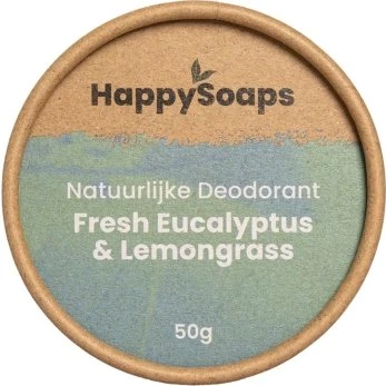 HappySoaps Fresh Eucalyptus Natuurlijke Deodorant 45g