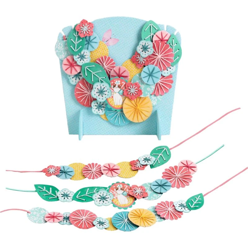 Djeco Halsketting Maken DIY borduurset – 7+