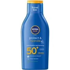 Nivea Sun Protect & Hydrate Zonnemelk SPF50+ 100ml Travelsize