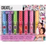 Create it! Beauty Lipgloss Geur & Glitter 7st