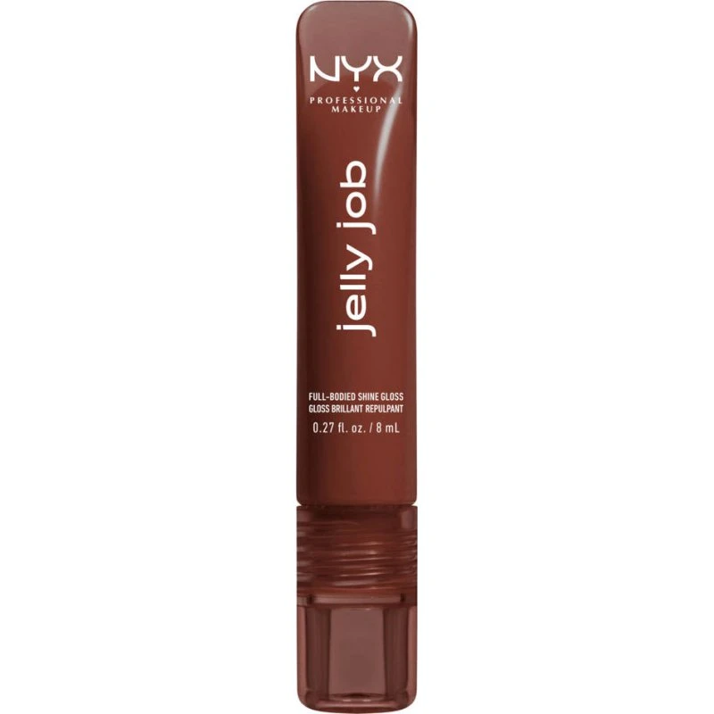 NYX Jelly Job Lipgloss, glasachtige glans, 16 tinten