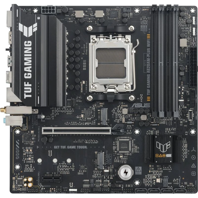 ASUS TUF GAMING A620AM-PLUS WIFI AMD AM5 mATX moederbord