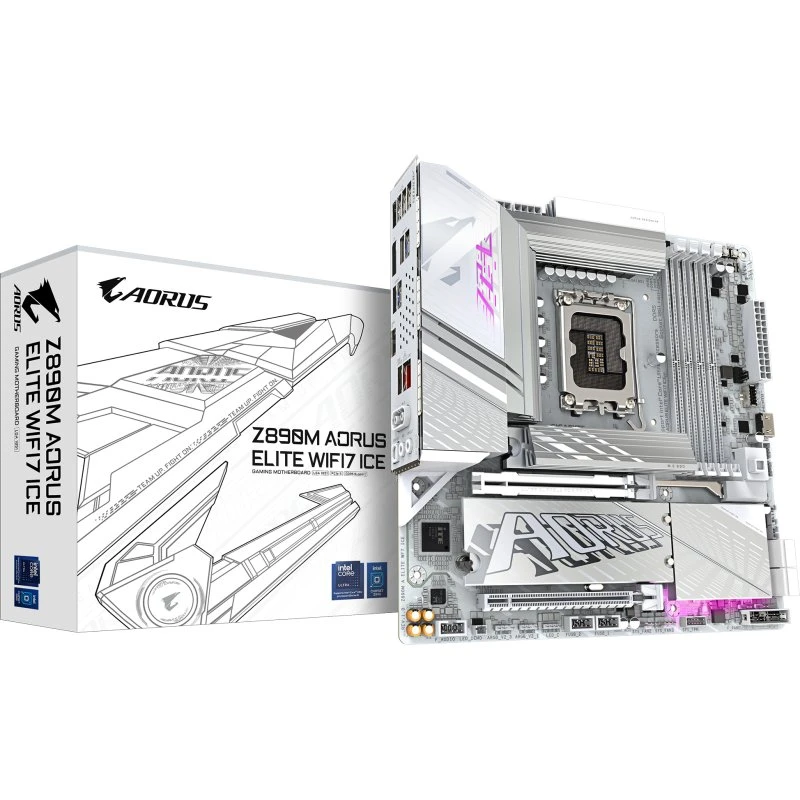 Gigabyte Z890M AORUS ELITE WIFI7 ICE Intel Z890 LGA 1851