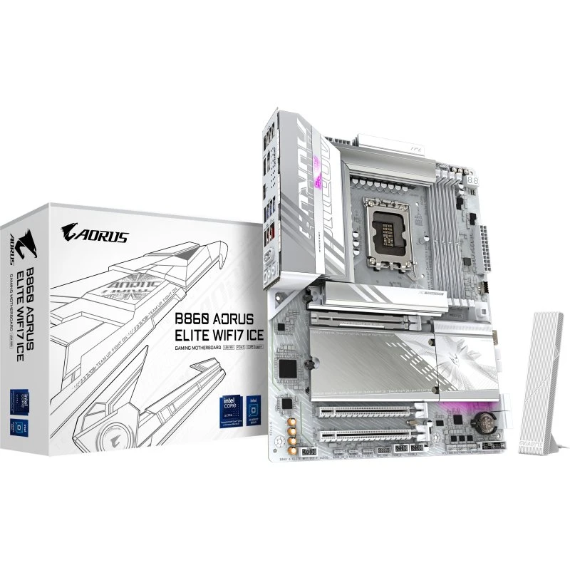 GIGABYTE B860 AORUS ELITE WIFI7 ICE Motherboard