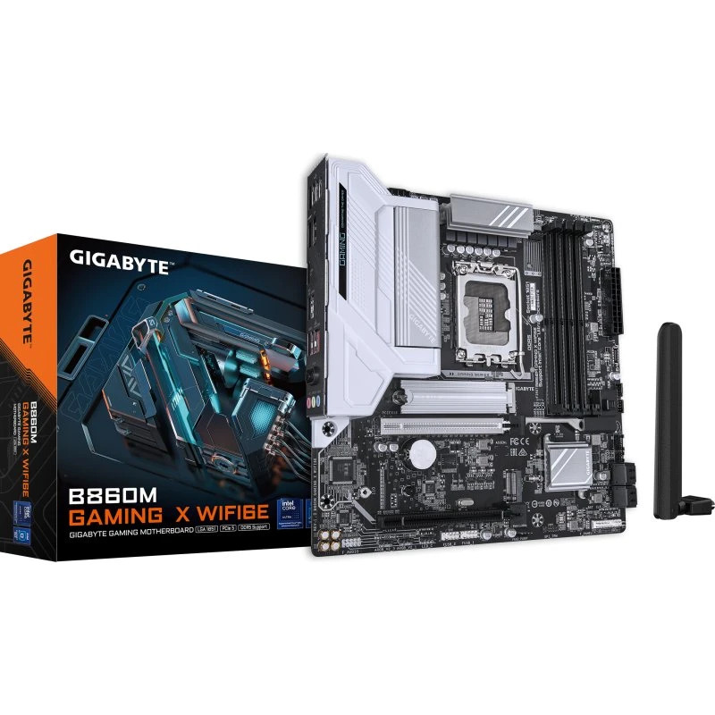 GIGABYTE B860M GAMING X WIFI6E - Intel B860 LGA 1851 Micro ATX