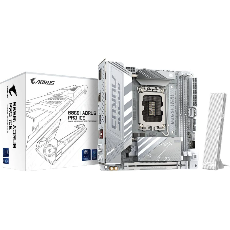 Gigabyte B860I AORUS PRO ICE Mini-ITX Moederbord LGA 1851