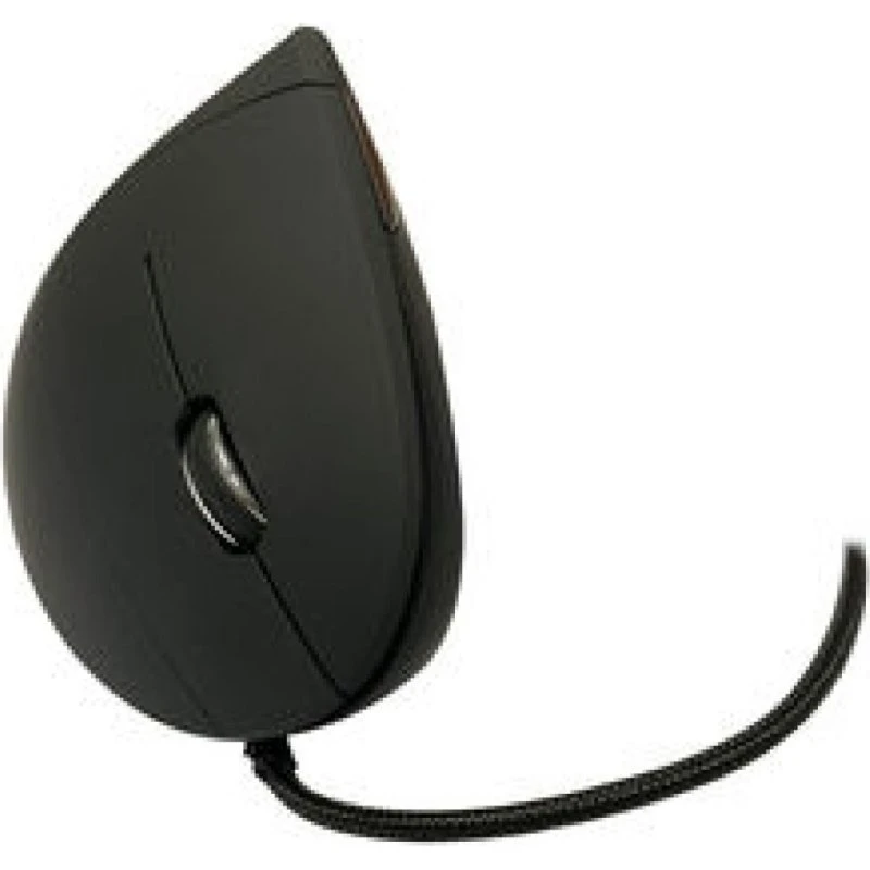 MediaRange Verticale Ergonomische Muis - 6 Knoppen - Zwart