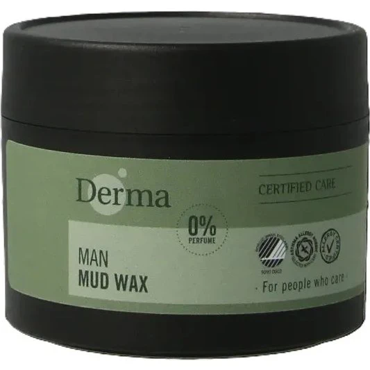 Derma Man Mud Wax Parfumvrij 75ml