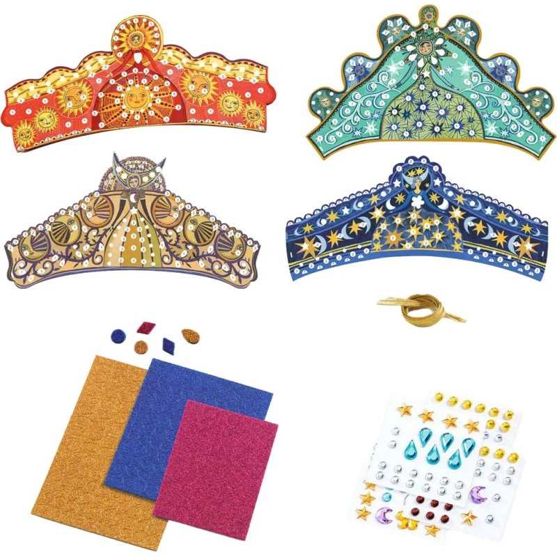 Djeco DIY Diadeems Tovenaars – 4 diadeems
