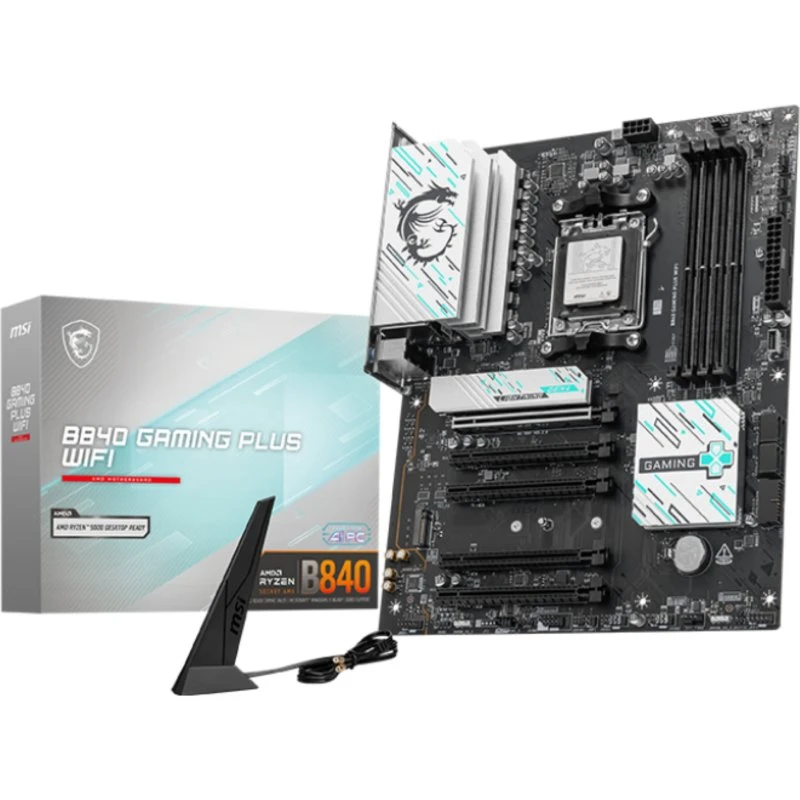 MSI B840 GAMING PLUS WIFI AM5 ATX Moederbord