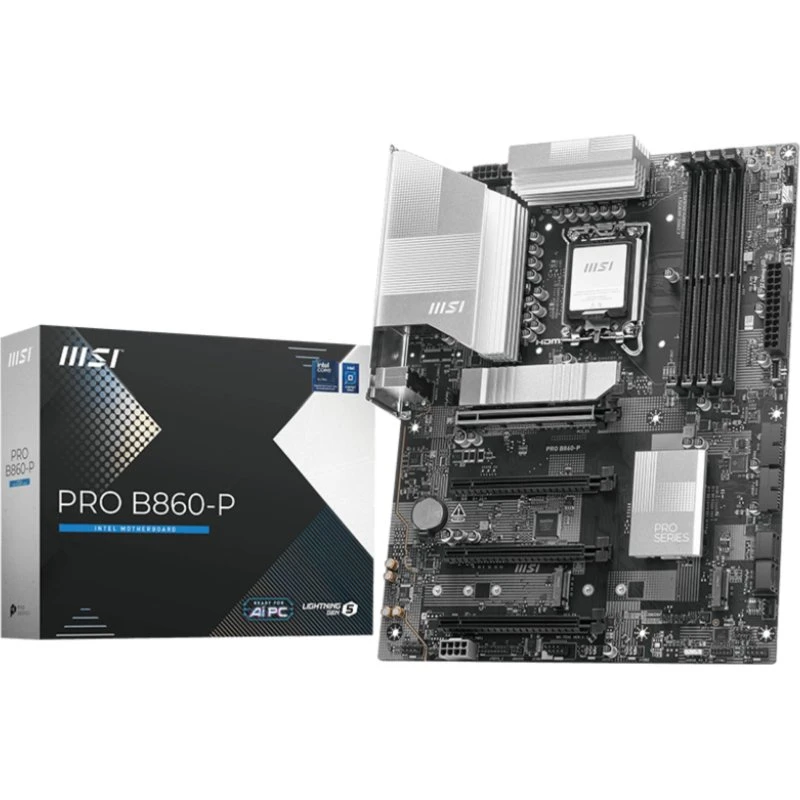 MSI PRO B860-P Moederbord - Intel B860 LGA 1851 ATX DDR5