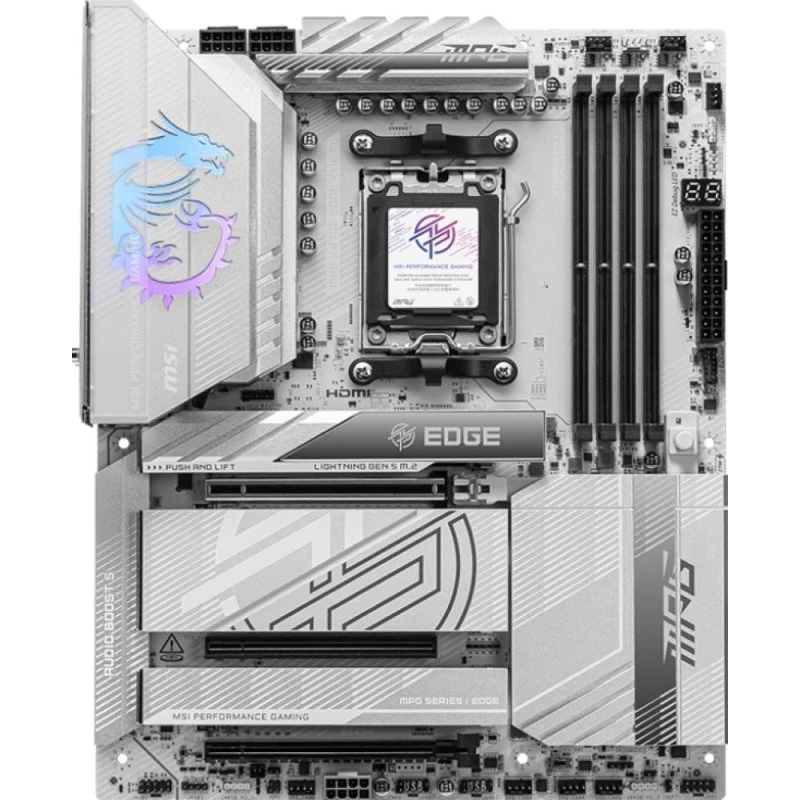 MSI MPG X870E EDGE TI WIFI Moederbord AMD AM5