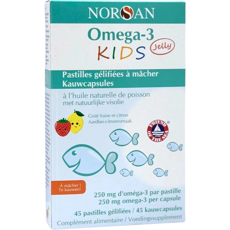 NORSAN Omega-3 Kids Jelly Gummies 45 Stuks