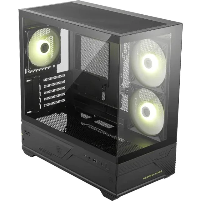 MSI MAG PANO M110R Mini Tower PC Behuizing - Zwart