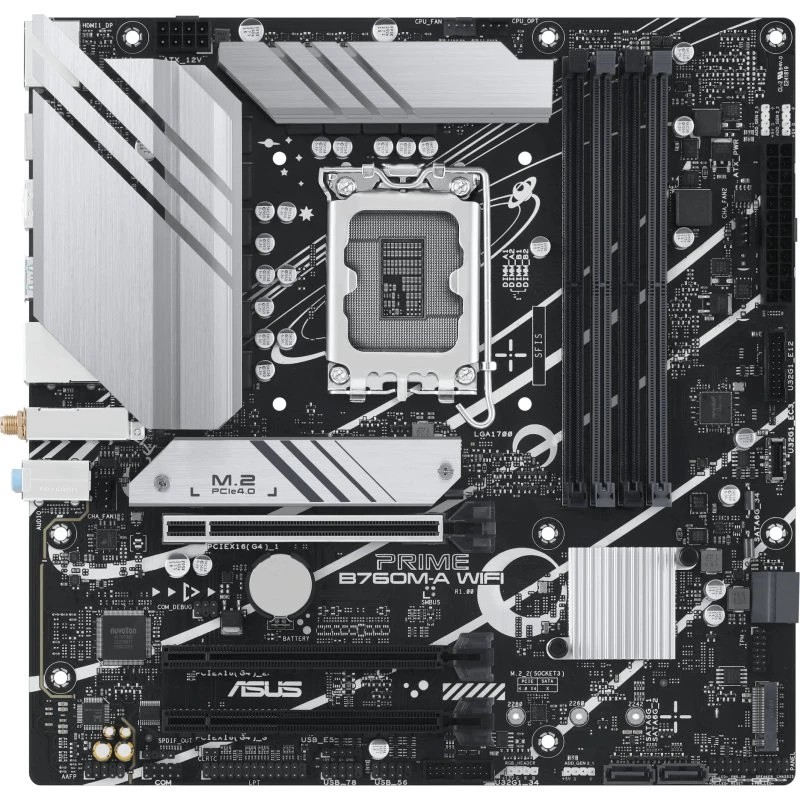 ASUS PRIME B760M-A WIFI Intel B760 LGA 1700 Micro ATX