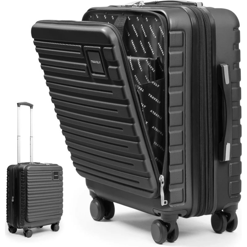 TUMI M Cabinekoffer 41-50L, Zwart