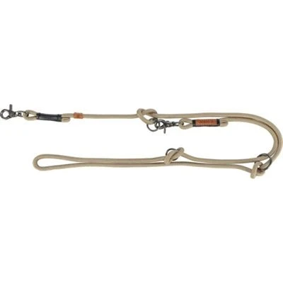 Trixie Be Nordic Hondenriem Verstelbaar Zand/Zwart 200x0,8 cm