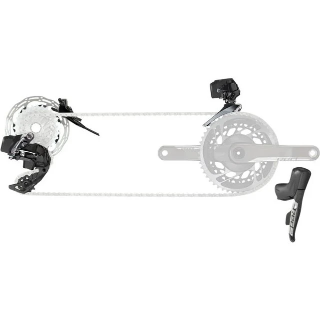 SRAM RED eTap AXS 2x12v Flat Mount Disc Brake Kit