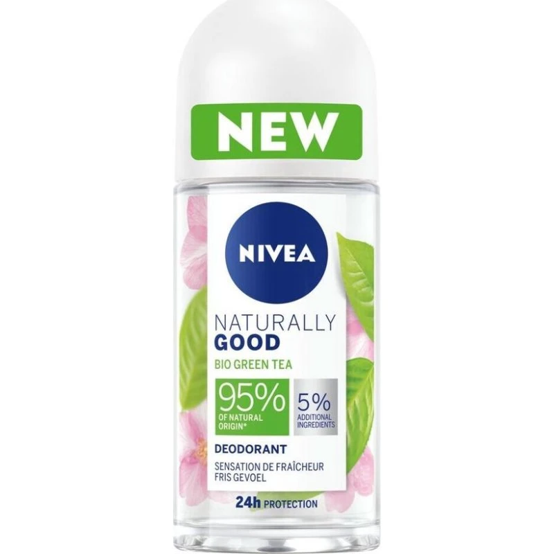 Nivea Deodorant Roller Naturally Good Green Tea 50 ml