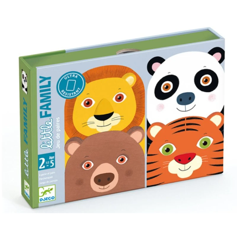 Djeco Little Family Peuter Kaartpel, vanaf 2,5 jaar