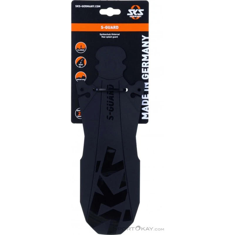 SKS S-Guard Achterspatbord Zwart