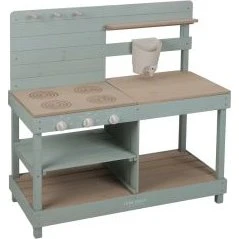 Little Dutch Houten Buitenkeuken FSC Groen LD9128