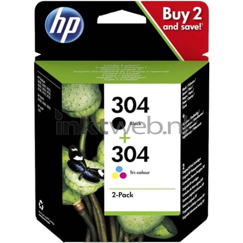 HP Inktcartridge 301 (CH561EE) Zwart