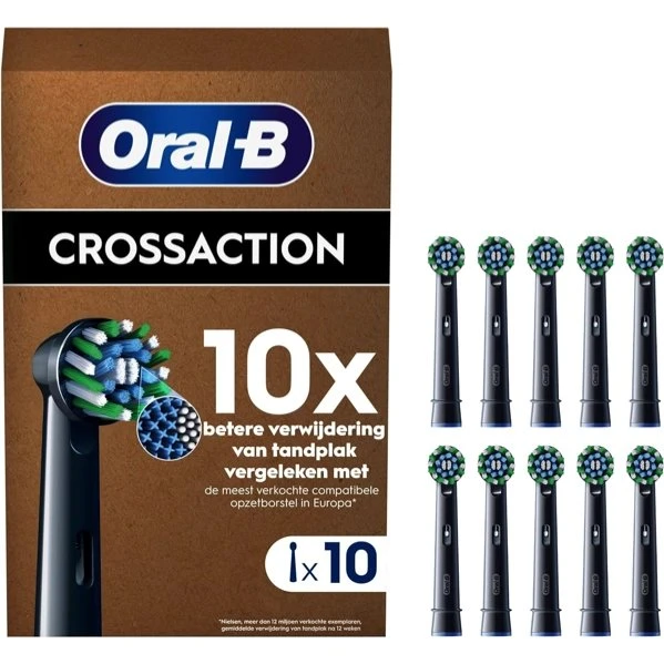 Oral-B Cross Action CleanMaximiser Opzetborstel, 3 stuks